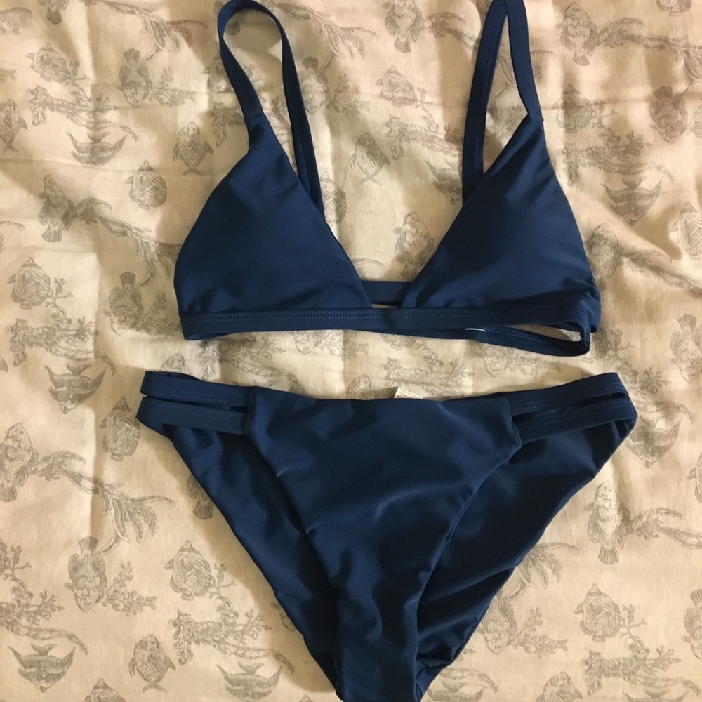 Blue Zaful Bikini